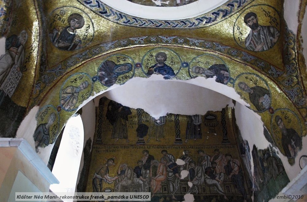728_Néa Moni_vzácné fresky_UNESCO_1000px