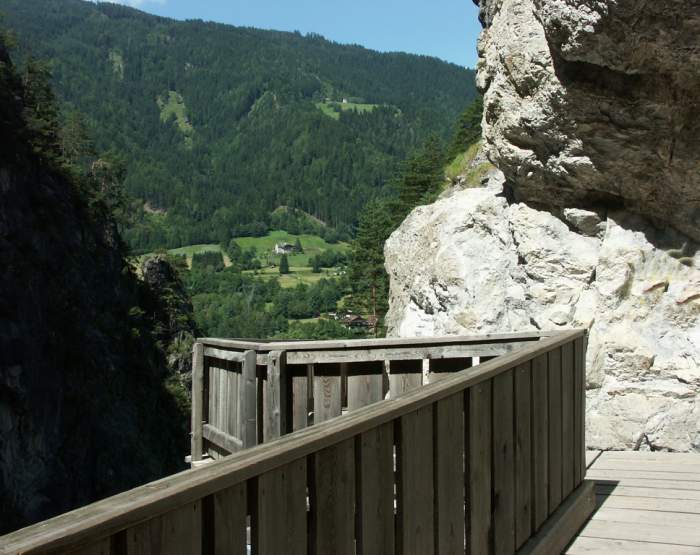 15_Galitzenklamm - terasa u vodopádu